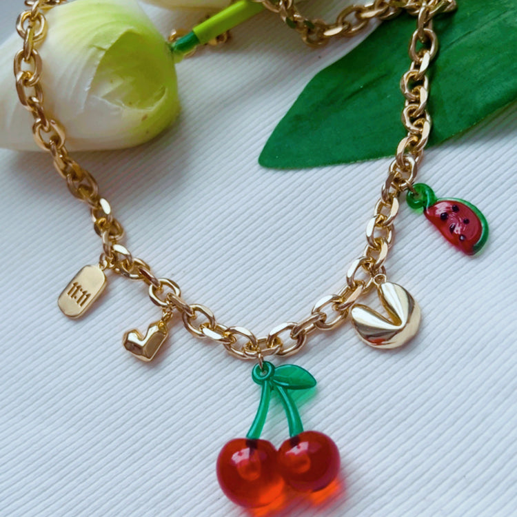 Charms Necklace Love