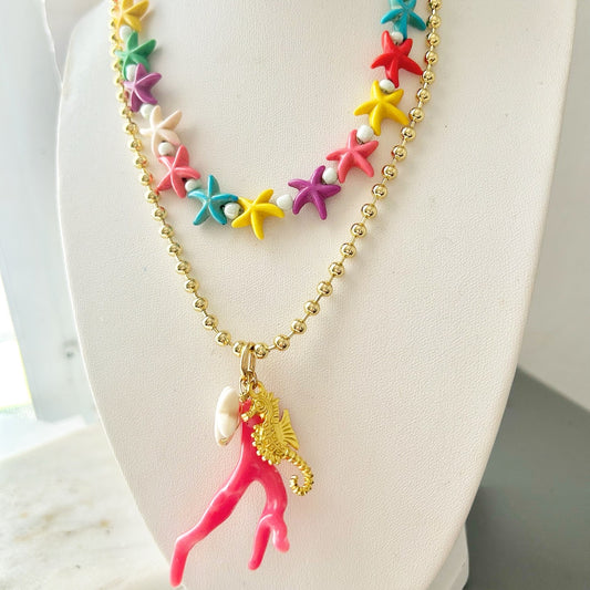 Coral jewelry