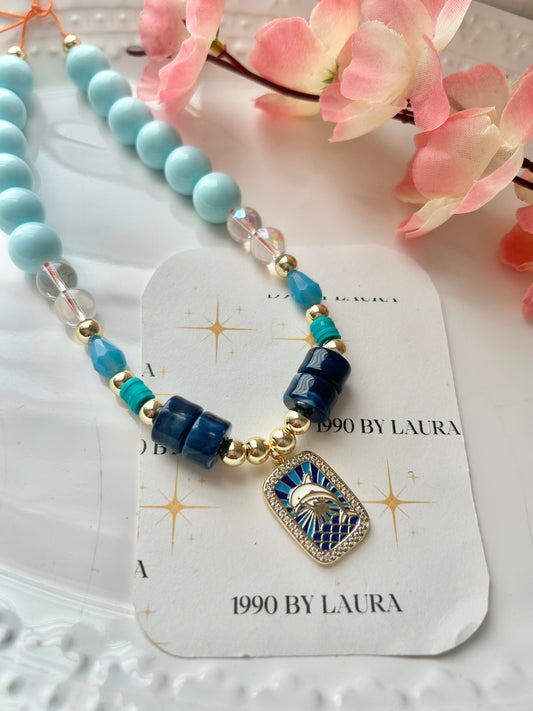 Blue Mar necklace