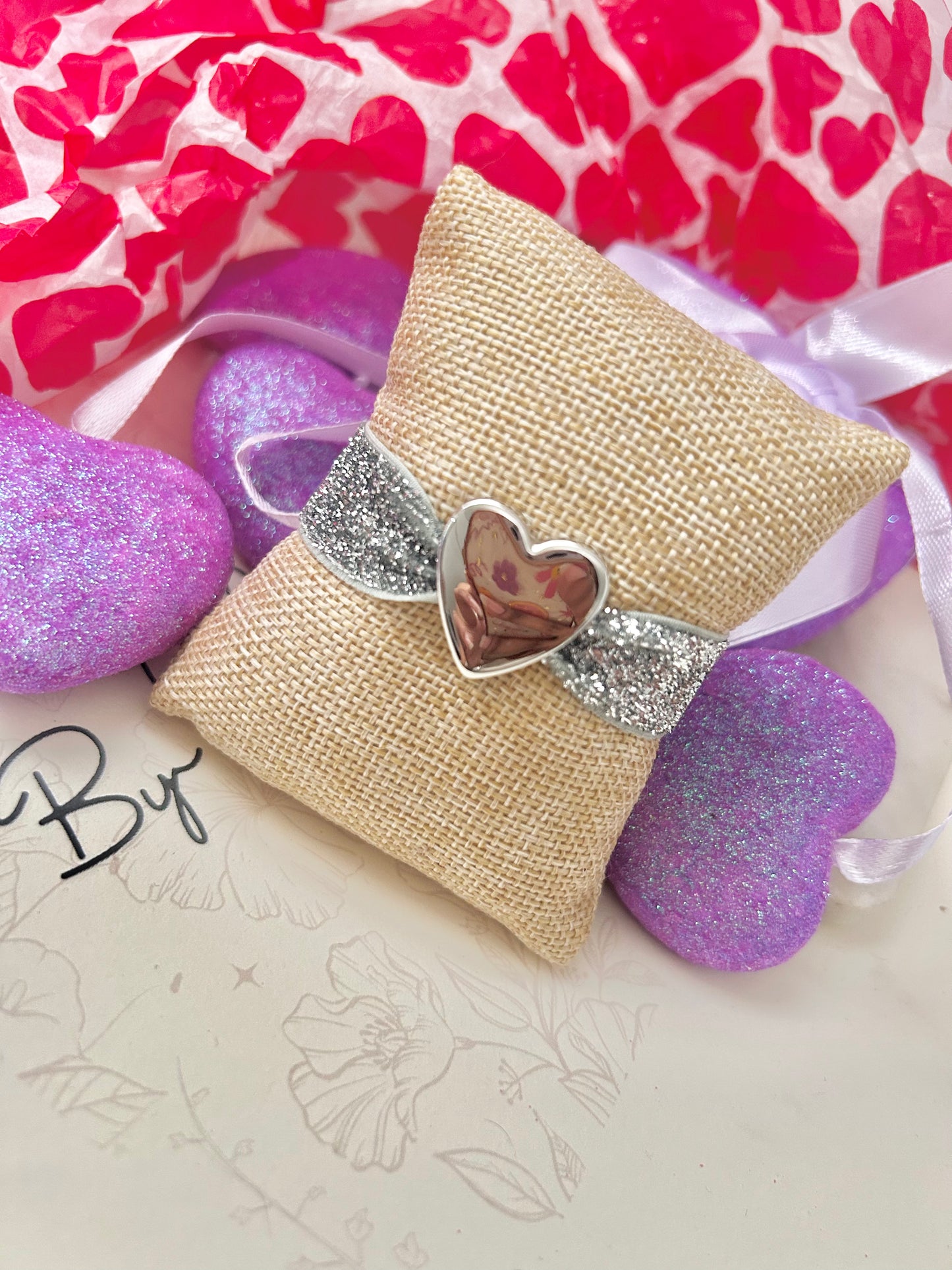 Silver block Bracelet