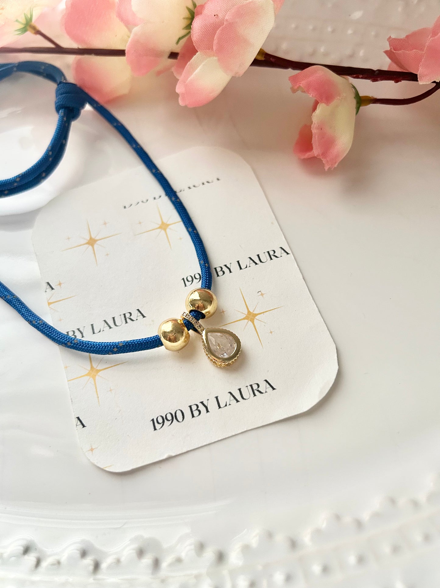 Aura blue Necklace