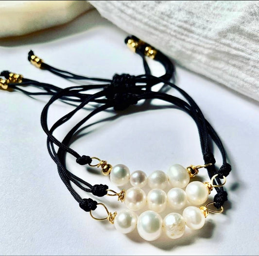 Basic perlas bracelet