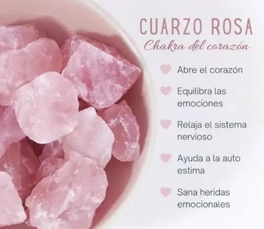 Cuarzo Rosa Hilo