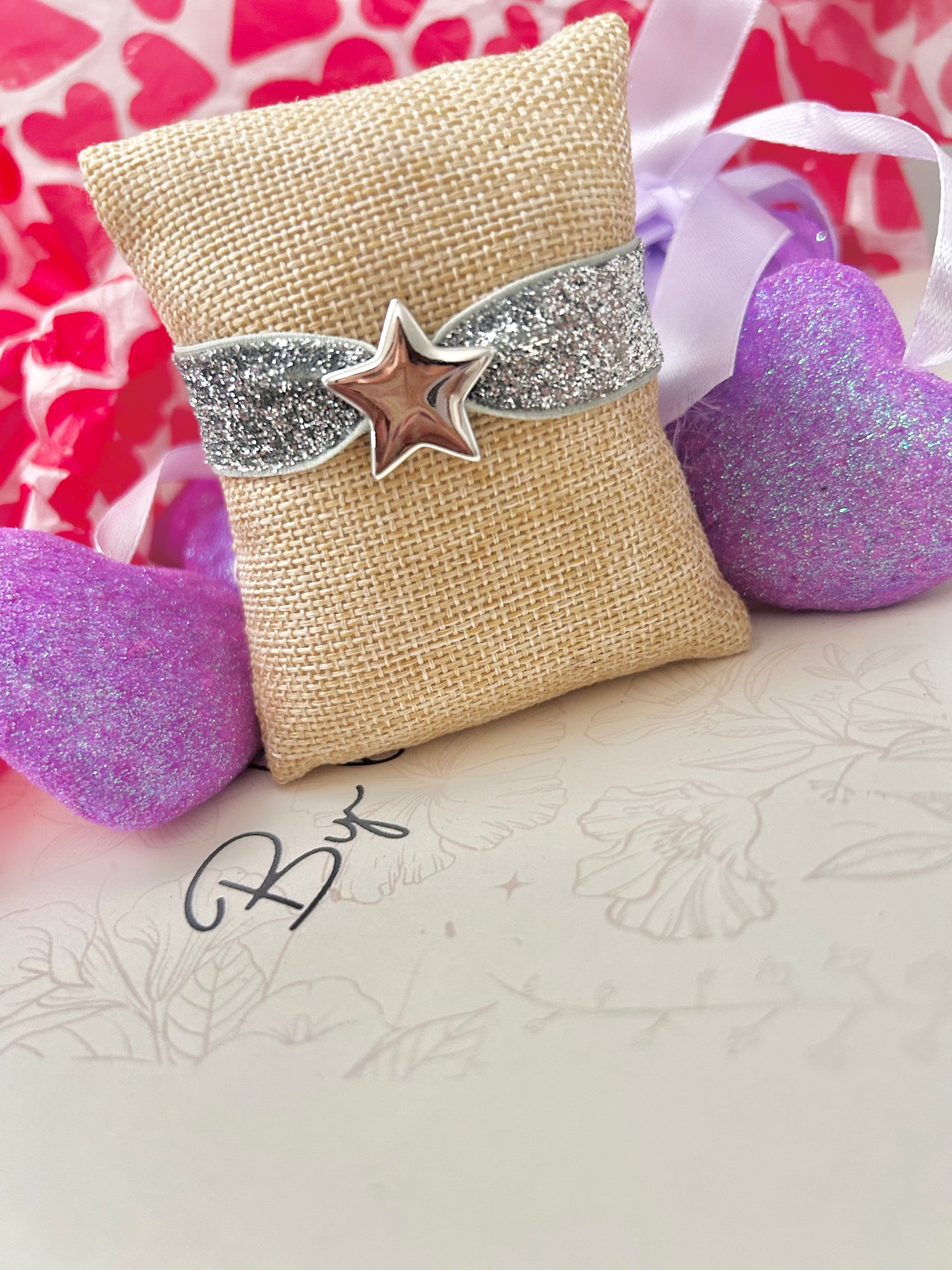 Silver block Bracelet