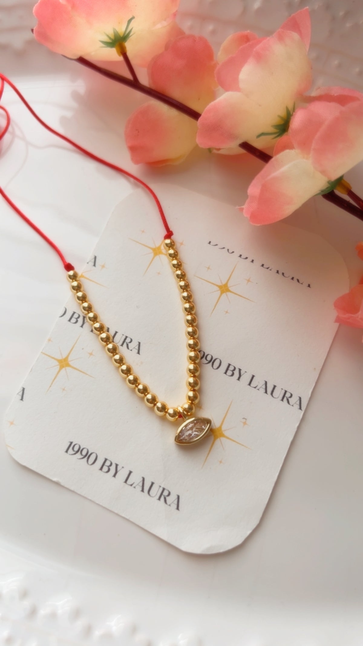 Clear necklace