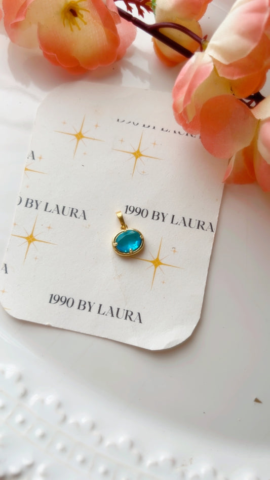 Marzo ! Agua Marina charm