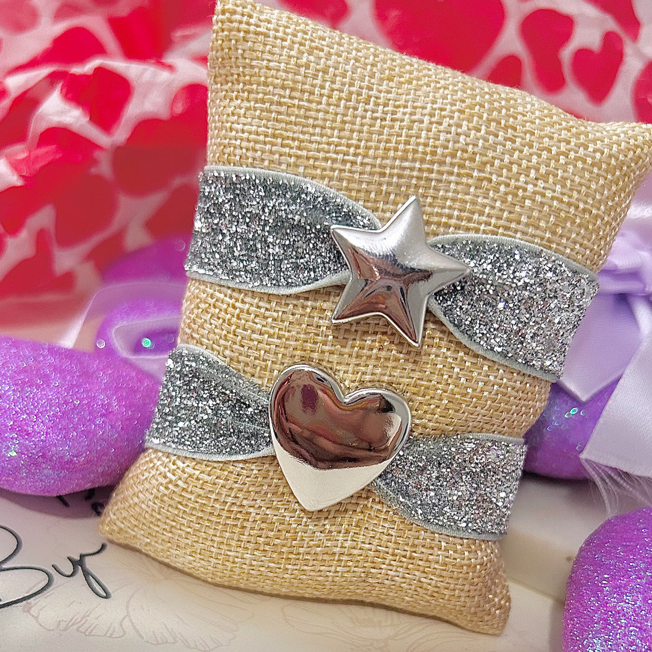 Silver block Bracelet