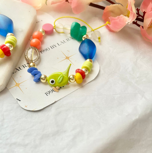 Cotorrita Green bracelet